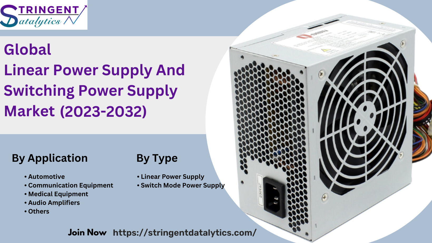 Linear Power Supply and Switching Power Supply Market Share, Size, Demand, Key Players by Forecast 2032