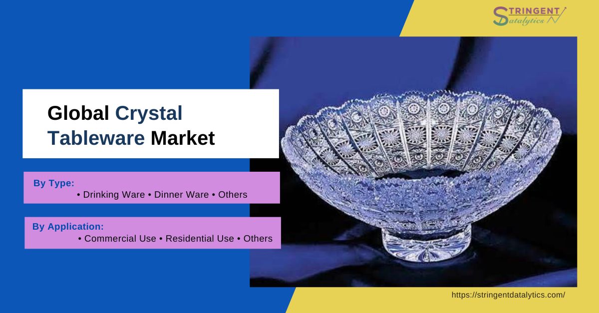 Crystal Tableware Market: Shimmering Elegance in Dining Trends