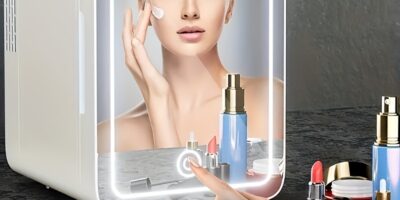 Skincare Fridge With LED Lighted Mirror Market