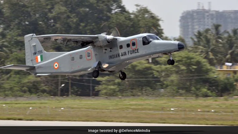 Hindustan Aeronautics Ltd Dornier 228 aircraft for the Indian Coast Guard