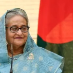 Sheikh Hasina in file photo after speaking out on Bangladesh election