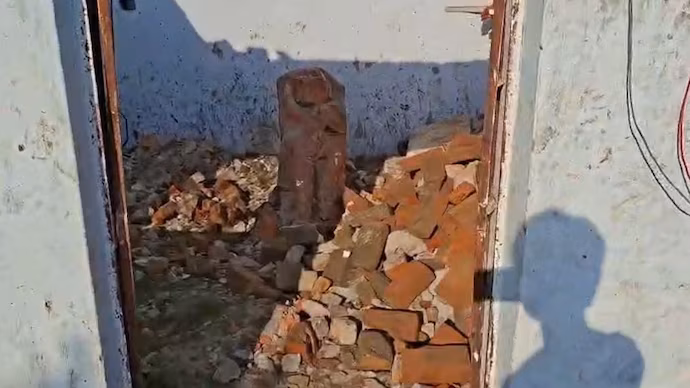 Morena temple collapse at Mata temple in Madhya Pradesh