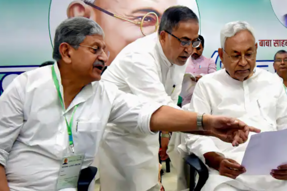 नीतीश कुमार की नई टीम: यादव समुदाय को पूर्ण बहिष्कार, कुर्मी-कुशवाहा का वर्चस्व, निशांत को नहीं मिली जगह