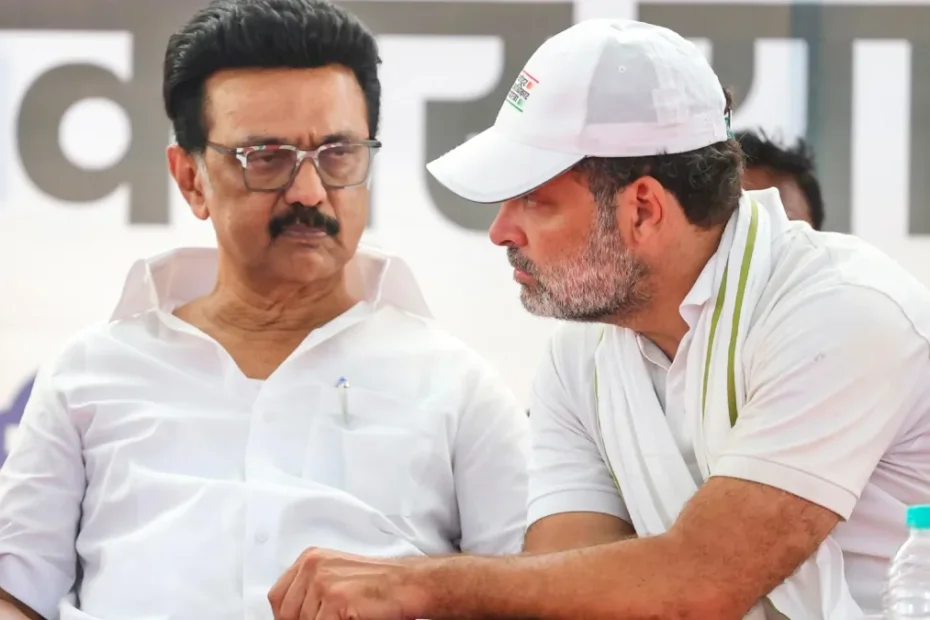 INDI गठबंधन में बड़ी दरार: कांग्रेस ने DMK से तोड़ा 11 साल पुराना नाता, TVK के साथ मिलाया हाथ