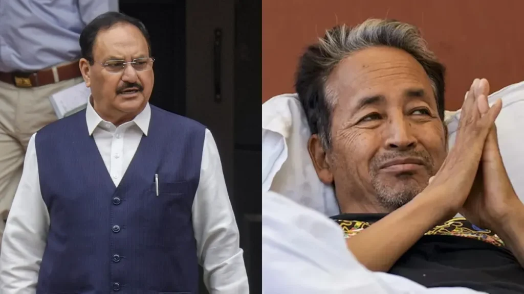 NEET पेपर लीक विवाद: केंद्रीय मंत्री JP Nadda और Jitendra Singh ने Sonam Wangchuk से की मुलाकात, सरकार ने उठाया बड़ा कदम