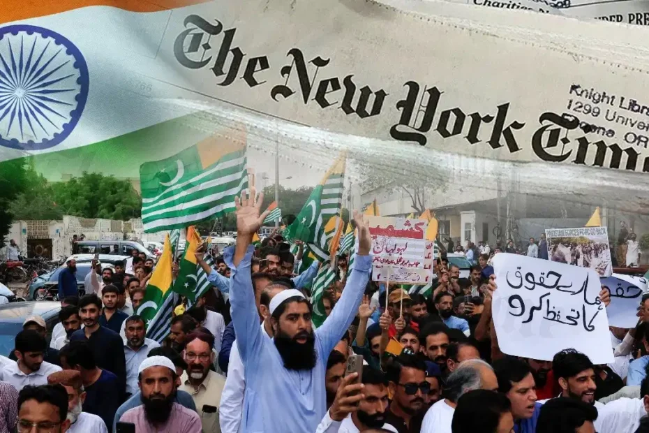 NYT को भारत का करारा जवाब: PoK है, 'Pakistani Kashmir' नहीं!
