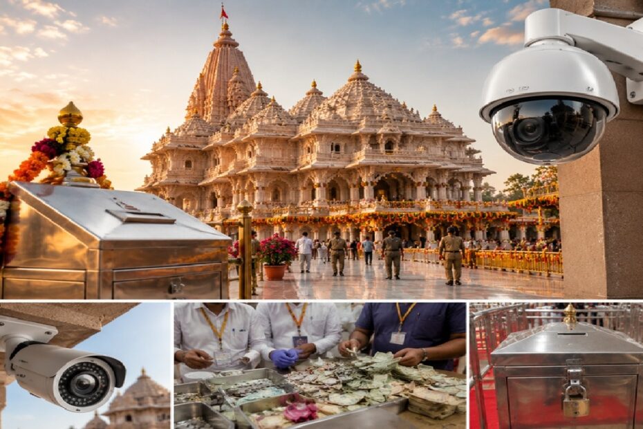 राम मंदिर दान सुरक्षा: चोरी के बाद ट्रस्ट ने लागू किया 360° कैमरा सिस्टम, अब हर पैसे पर रहेगी पैनी नज़र