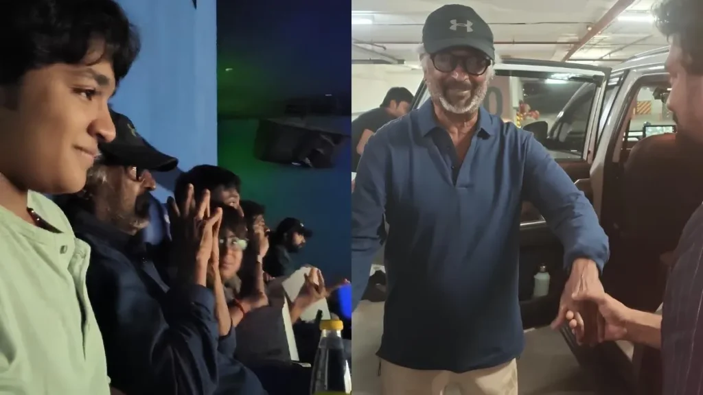 40 साल बाद थिएटर में रजनीकांत: 'जेलर-2' देखने रात को चुपचाप पहुंचे Superstar, 500 करोड़ का आंकड़ा पार